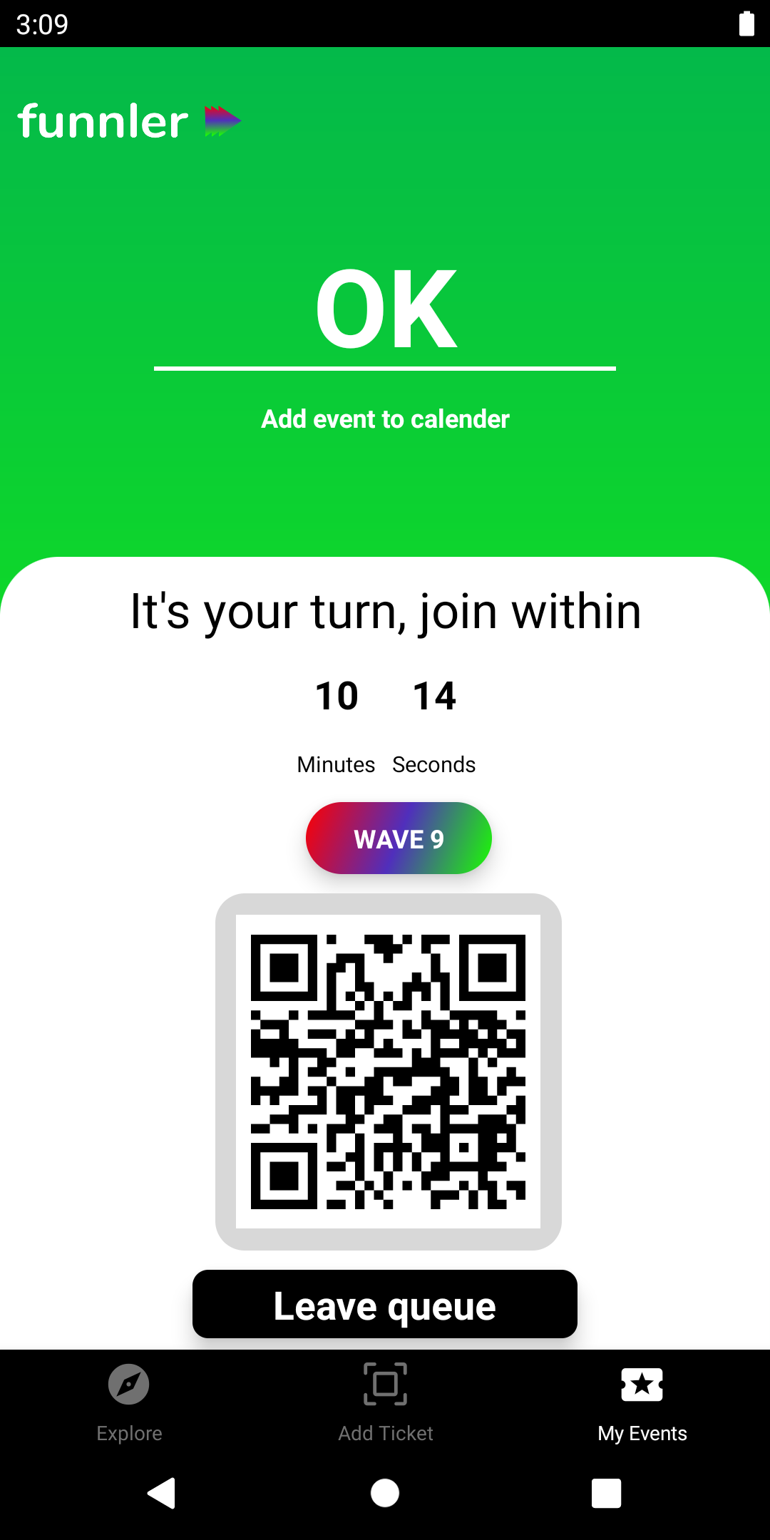 Ok to enter